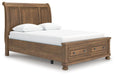 Feddinger Panel Storage Bed - Bill's Discount Center (Bradenton, FL)
