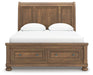 Feddinger Panel Storage Bed - Bill's Discount Center (Bradenton, FL)