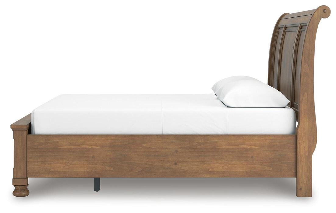Feddinger Panel Storage Bed - Bill's Discount Center (Bradenton, FL)