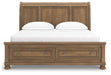 Feddinger Panel Storage Bed - Bill's Discount Center (Bradenton, FL)