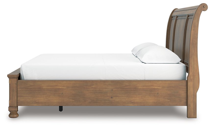 Feddinger Panel Storage Bed - Bill's Discount Center (Bradenton, FL)