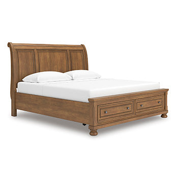 Feddinger Panel Storage Bed - Bill's Discount Center (Bradenton, FL)