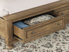 Feddinger Panel Storage Bed - Bill's Discount Center (Bradenton, FL)