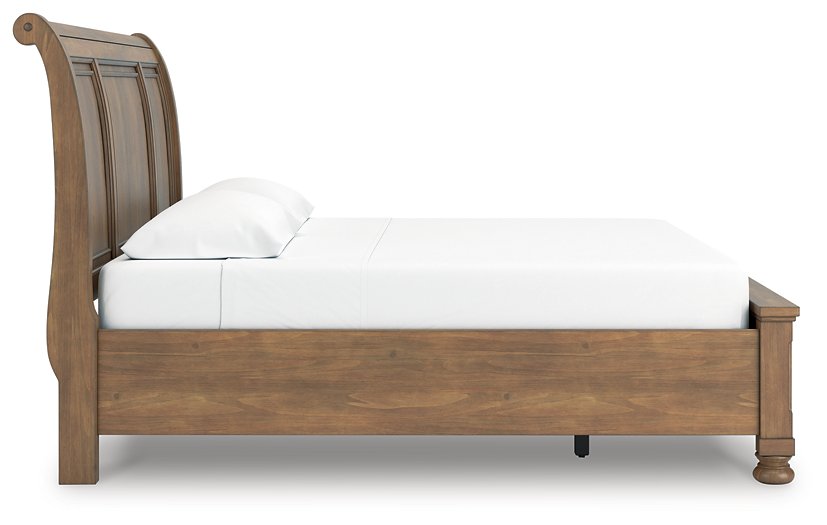 Feddinger Panel Storage Bed - Bill's Discount Center (Bradenton, FL)