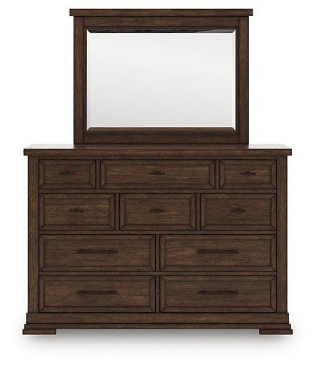Taffenbrook Dresser and Mirror - Bill's Discount Center (Bradenton, FL)