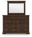 Taffenbrook Dresser and Mirror - Bill's Discount Center (Bradenton, FL)