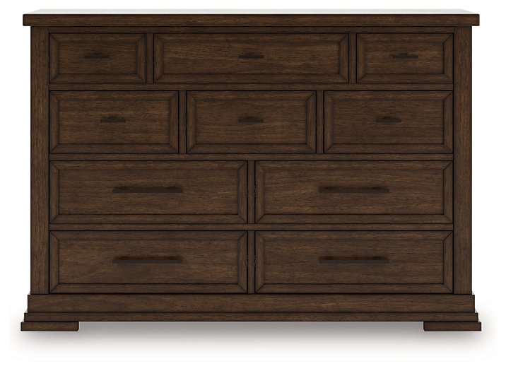 Taffenbrook Dresser and Mirror - Bill's Discount Center (Bradenton, FL)