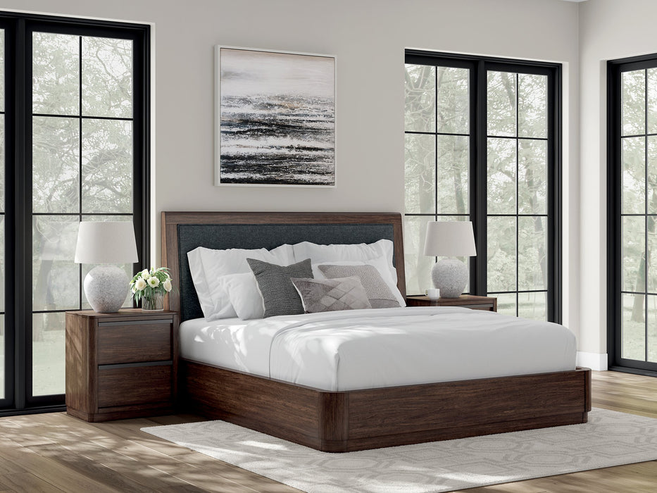 Dilenno Upholstered Bed - Bill's Discount Center (Bradenton, FL)