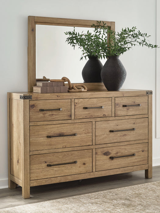Ridgester Dresser and Mirror - Bill's Discount Center (Bradenton, FL)