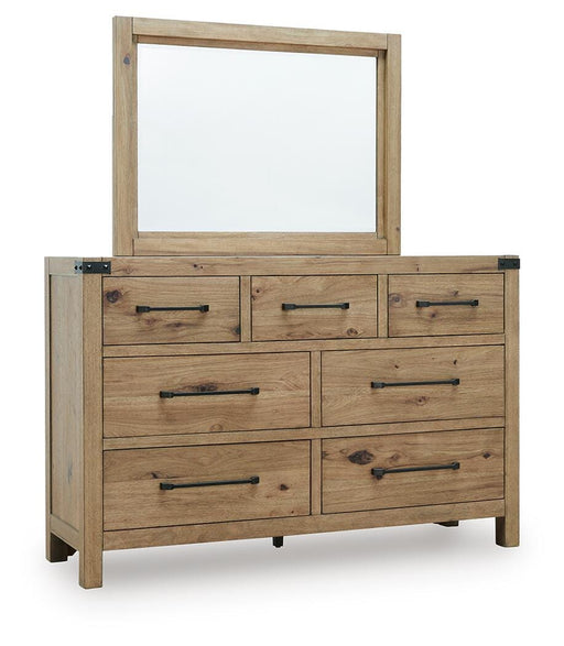 Ridgester Dresser and Mirror - Bill's Discount Center (Bradenton, FL)