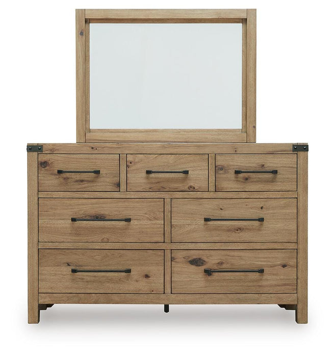 Ridgester Dresser and Mirror - Bill's Discount Center (Bradenton, FL)