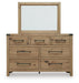Ridgester Dresser and Mirror - Bill's Discount Center (Bradenton, FL)