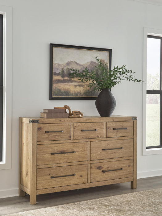 Ridgester Dresser and Mirror - Bill's Discount Center (Bradenton, FL)