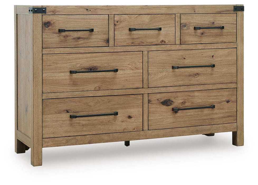 Ridgester Dresser and Mirror - Bill's Discount Center (Bradenton, FL)