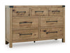 Ridgester Dresser and Mirror - Bill's Discount Center (Bradenton, FL)