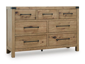 Ridgester Dresser and Mirror - Bill's Discount Center (Bradenton, FL)