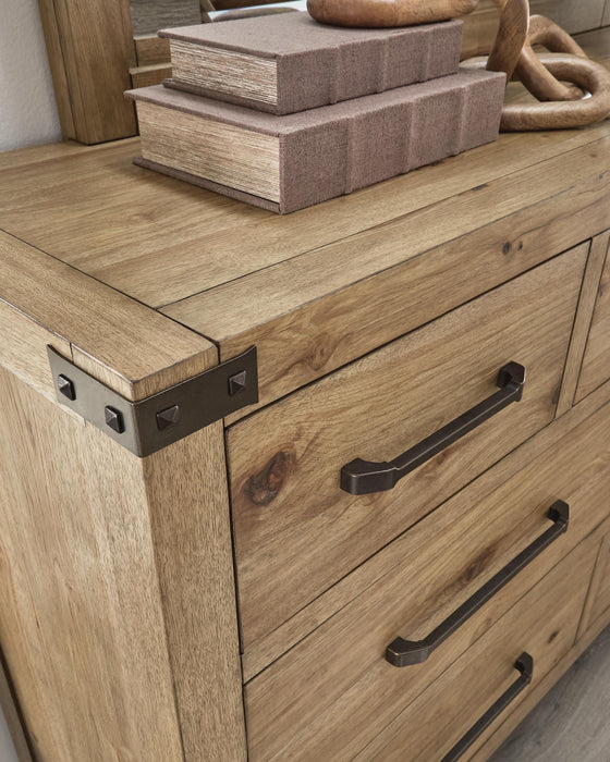 Ridgester Dresser and Mirror - Bill's Discount Center (Bradenton, FL)