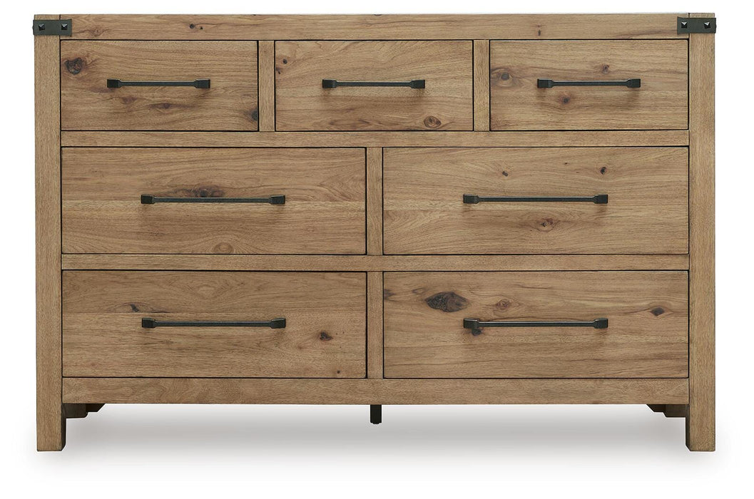 Ridgester Dresser and Mirror - Bill's Discount Center (Bradenton, FL)