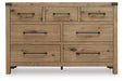 Ridgester Dresser and Mirror - Bill's Discount Center (Bradenton, FL)
