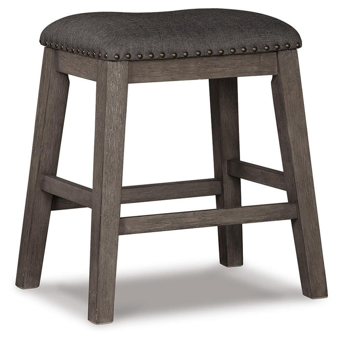 Caitbrook Counter Height Upholstered Bar Stool - Bill's Discount Center (Bradenton, FL)