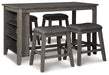 Caitbrook Counter Height Dining Package - Bill's Discount Center (Bradenton, FL)