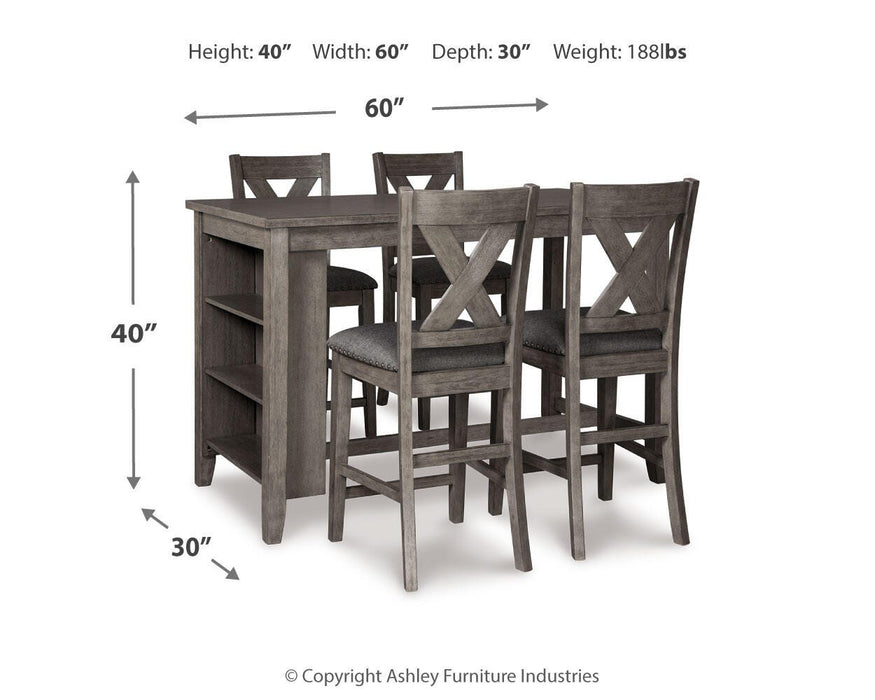 Caitbrook Counter Height Dining Package - Bill's Discount Center (Bradenton, FL)