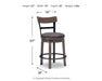 Caitbrook Counter Height Bar Stool - Bill's Discount Center (Bradenton, FL)