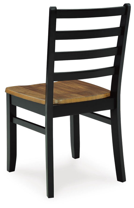 Blondon Dining Table and 6 Chairs (Set of 7) - Bill's Discount Center (Bradenton, FL)