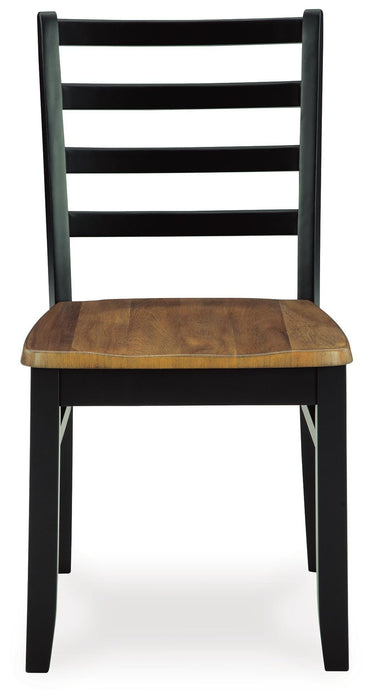 Blondon Dining Table and 6 Chairs (Set of 7) - Bill's Discount Center (Bradenton, FL)