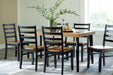 Blondon Dining Table and 6 Chairs (Set of 7) - Bill's Discount Center (Bradenton, FL)