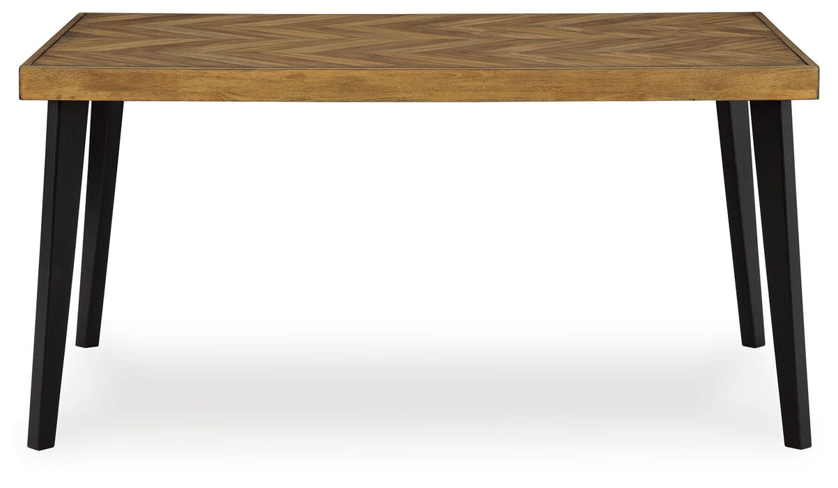 Blondon Dining Table and 6 Chairs (Set of 7) - Bill's Discount Center (Bradenton, FL)