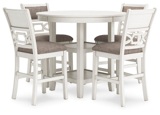 Erinberg Counter Height Dining Table and 4 Barstools (Set of 5) - Bill's Discount Center (Bradenton, FL)