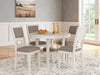 Erinberg Dining Table and 4 Chairs (Set of 5) - Bill's Discount Center (Bradenton, FL)