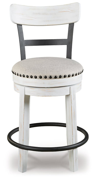 Valebeck Counter Height Bar Stool - Bill's Discount Center (Bradenton, FL)
