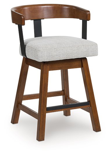 Ralene Counter Height Barstool (Set of 2) - Bill's Discount Center (Bradenton, FL)
