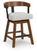 Ralene Counter Height Barstool (Set of 2) - Bill's Discount Center (Bradenton, FL)