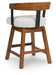 Ralene Counter Height Barstool (Set of 2) - Bill's Discount Center (Bradenton, FL)