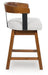 Ralene Counter Height Barstool (Set of 2) - Bill's Discount Center (Bradenton, FL)