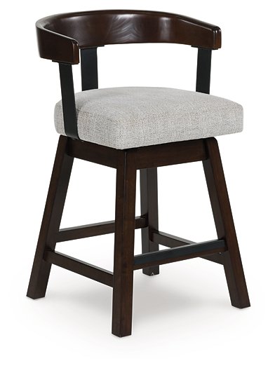 Haddigan Counter Height Barstool (Set of 2) - Bill's Discount Center (Bradenton, FL)