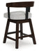 Haddigan Counter Height Barstool (Set of 2) - Bill's Discount Center (Bradenton, FL)