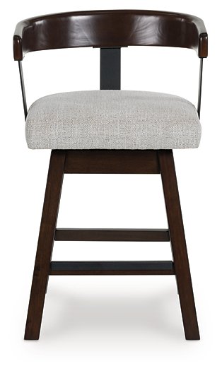 Haddigan Counter Height Barstool (Set of 2) - Bill's Discount Center (Bradenton, FL)
