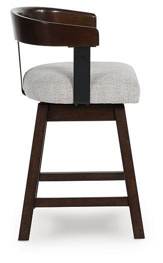 Haddigan Counter Height Barstool (Set of 2) - Bill's Discount Center (Bradenton, FL)