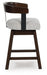 Haddigan Counter Height Barstool (Set of 2) - Bill's Discount Center (Bradenton, FL)