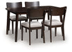 Mallenette Dining Table and 4 Chairs (Set of 5) - Bill's Discount Center (Bradenton, FL)