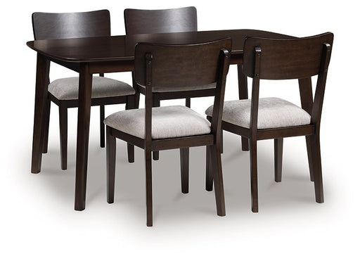 Mallenette Dining Table and 4 Chairs (Set of 5) - Bill's Discount Center (Bradenton, FL)