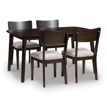 Mallenette Dining Table and 4 Chairs (Set of 5) - Bill's Discount Center (Bradenton, FL)