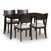 Mallenette Dining Table and 4 Chairs (Set of 5) - Bill's Discount Center (Bradenton, FL)