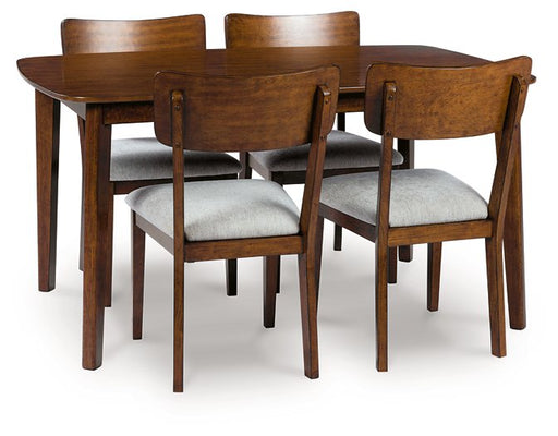 Tameride Dining Table and 4 Chairs (Set of 5) - Bill's Discount Center (Bradenton, FL)