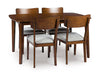 Tameride Dining Table and 4 Chairs (Set of 5) - Bill's Discount Center (Bradenton, FL)