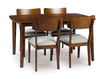 Tameride Dining Table and 4 Chairs (Set of 5) - Bill's Discount Center (Bradenton, FL)
